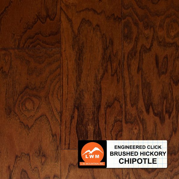 ENGINEERED CLICK HICKORY CHIPOTLE | LWEC12HICCHIP