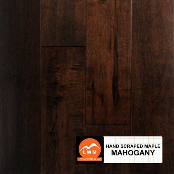HAND-SCRAPED MAPLE MAHOGANY | LWSHM/434-B
